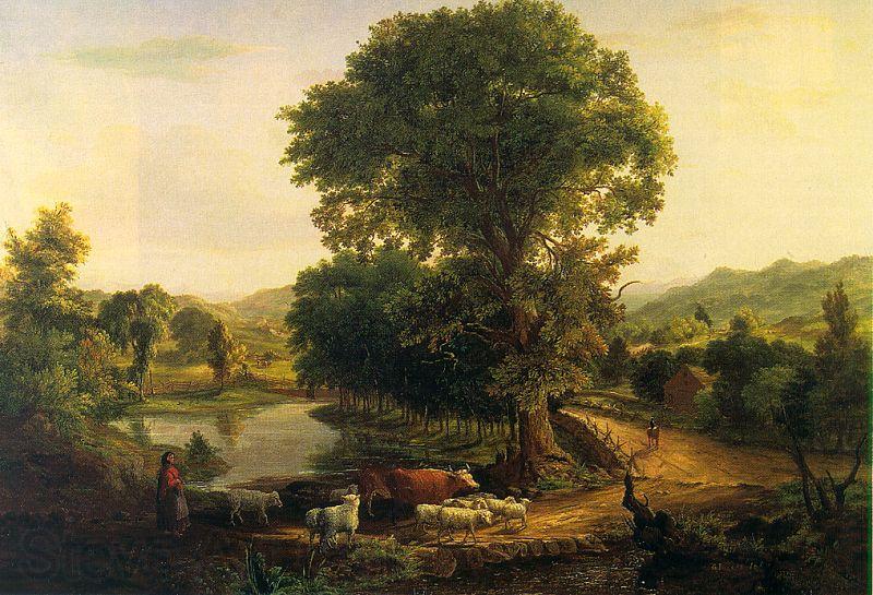 George Inness Afternoon Spain oil painting art